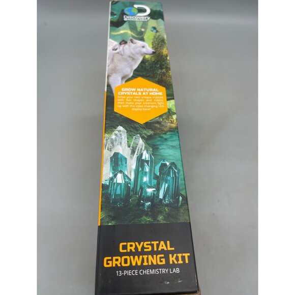 Discovery Mindblown Crystal Growing Kit AGES 8+ 13 piece Chemistry Lab READ - Picture 6 of 7